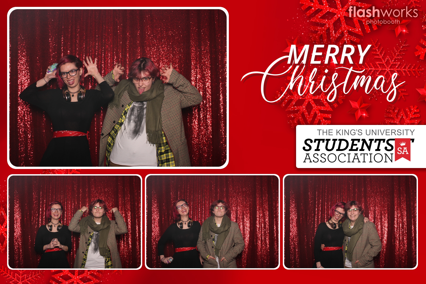 Kings Christmas Party | View more photos from the event at gallery.flashworksphotobooth.com/u/FlashworksPhotoboothInc/Kings-Christmas-Party